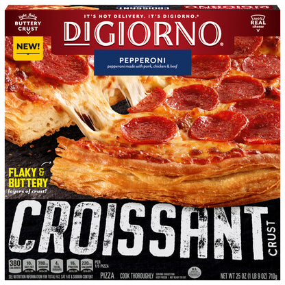 Digiorno Croissant Crust Pepperoni Pizza 25 oz Box