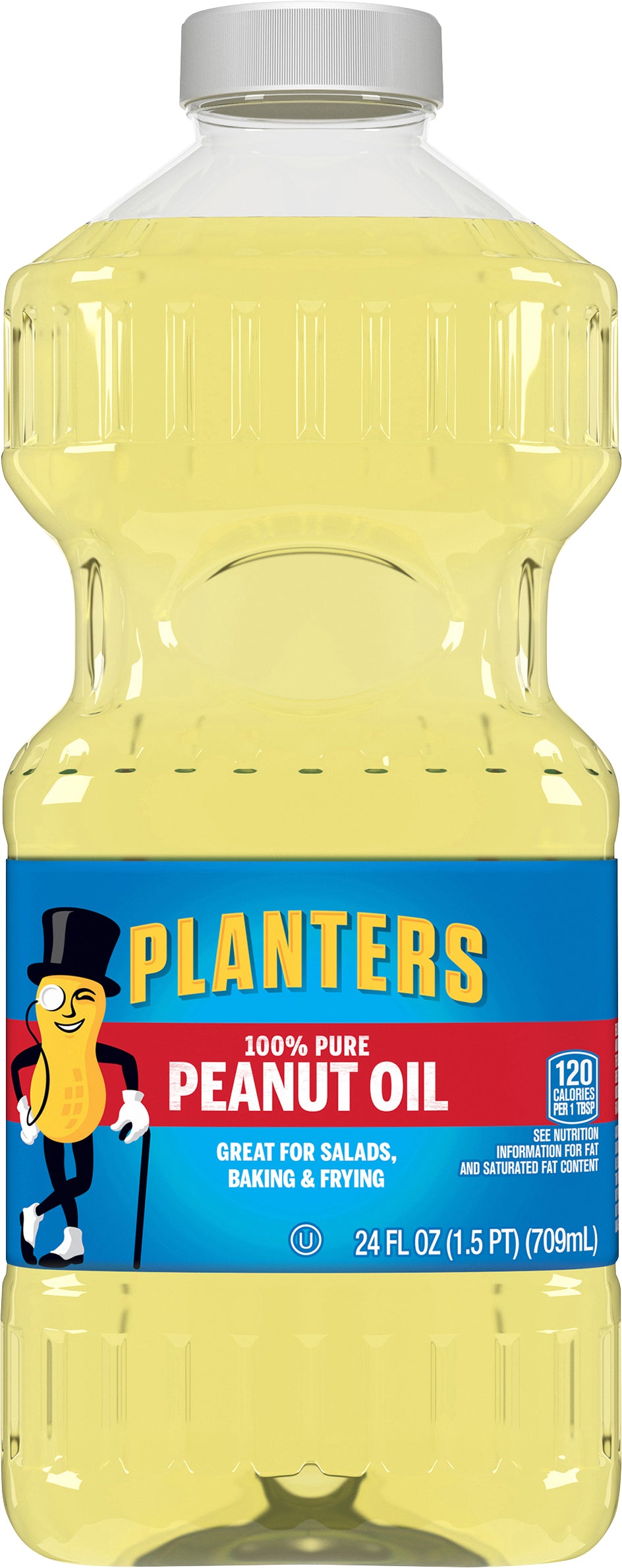 Planters Peanut Oil, 24 oz Jar