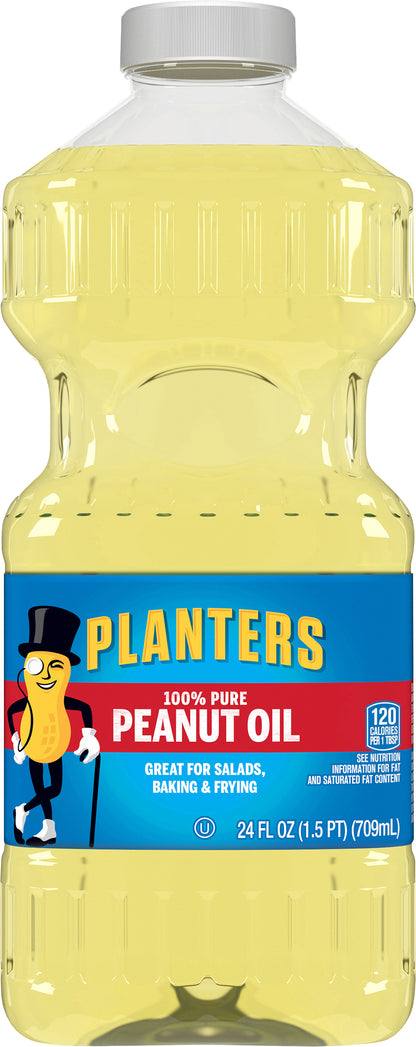 Planters Peanut Oil, 24 oz Jar