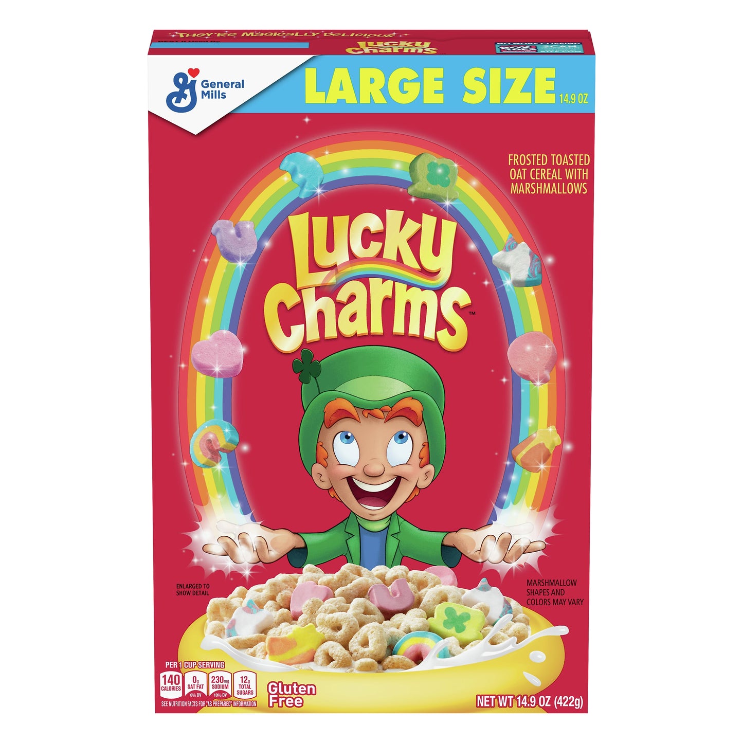 Lucky Charms Large Size Cereal 14.9 oz