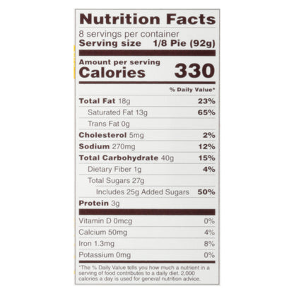 Edwards Cookies and Creme Pie 26 oz