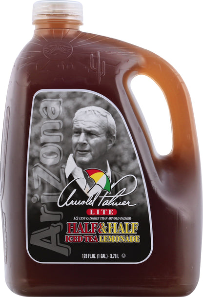 AriZona Arnold Palmer Lite Half and Half Iced Tea & Lemonade 128 oz