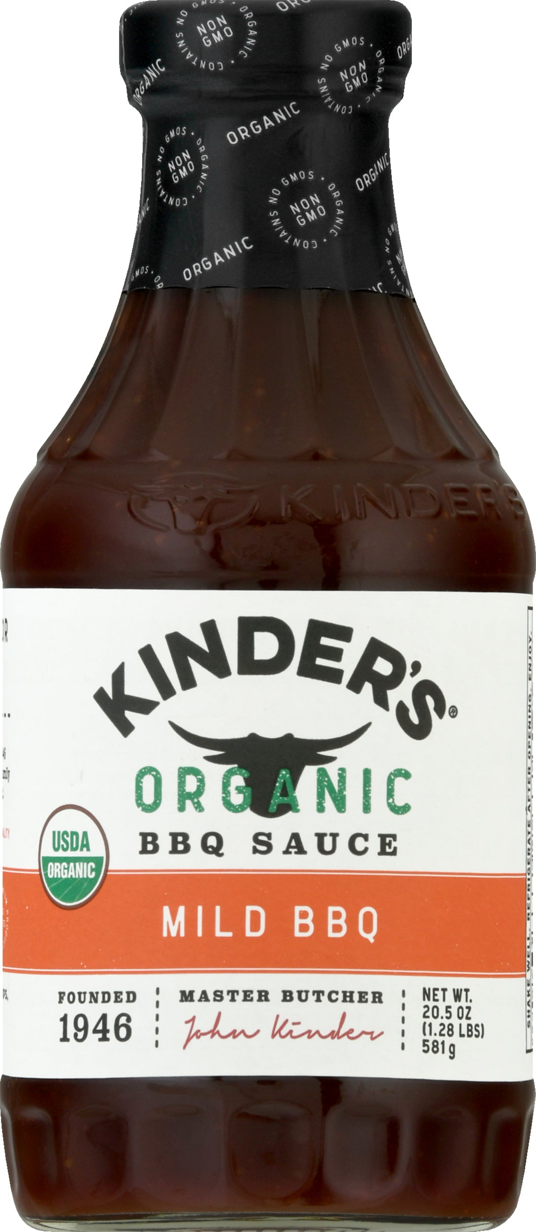 Kinder's Organic Mild BBQ BBQ Sauce 20.5 oz