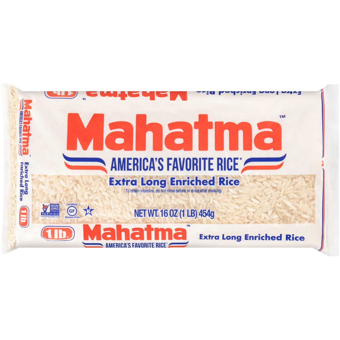 Mahatma® Extra Long Grain Enriched Rice 1 lb. Bag