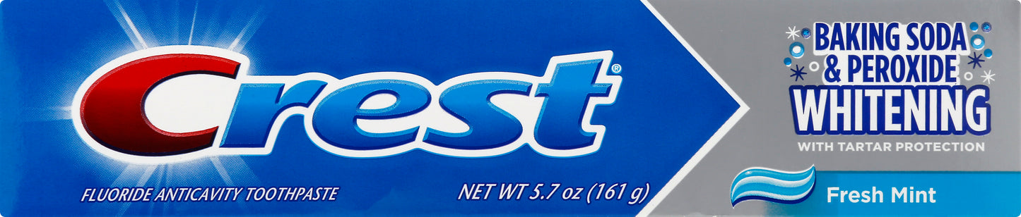 Crest Fluoride Anticavity Fresh Mint Toothpaste 5.7 oz