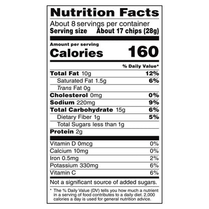 Lay's Potato Chips Salt & Vinegar 7 3/4 Oz