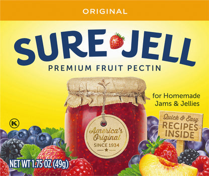 Sure-Jell Original Premium Fruit Pectin, 1.75 oz Box
