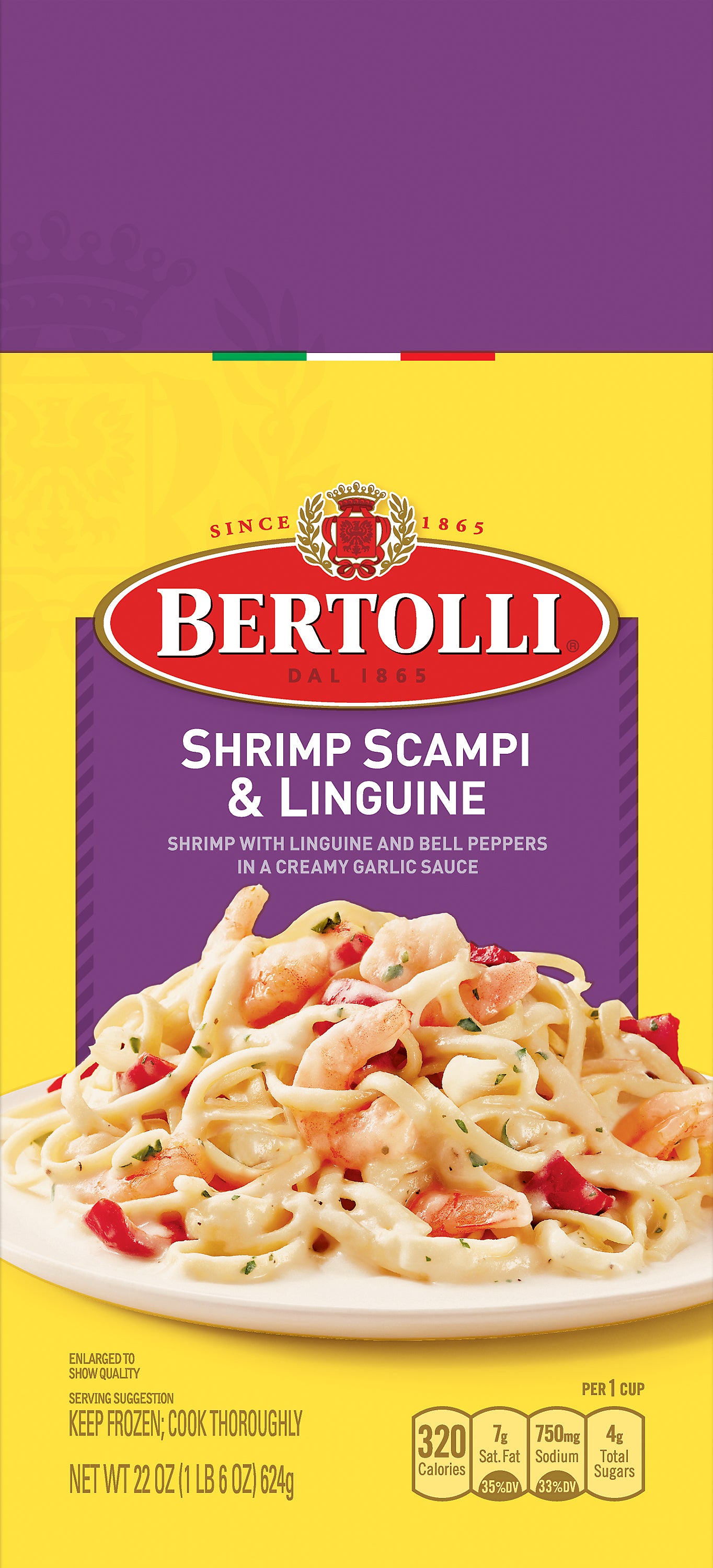 Bertolli Shrimp Scampi & Linguine 22 oz