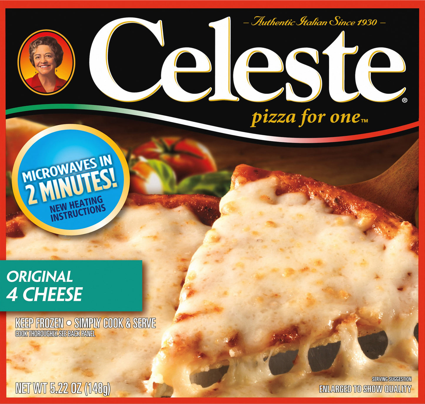 Celeste Original 4 Cheese Pizza 5.22 oz