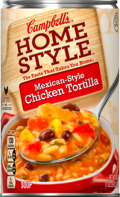 Campbell's Homestyle Mexican Style Chicken Tortilla Soup 18.6 oz