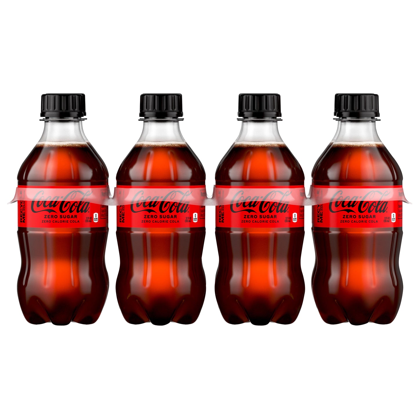 Coca-Cola Zero Sugar Bottles 12 fl oz 8 Pack