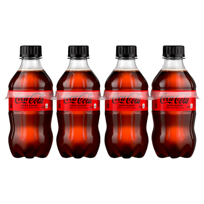 Coca-Cola Zero Sugar Bottles 12 fl oz 8 Pack