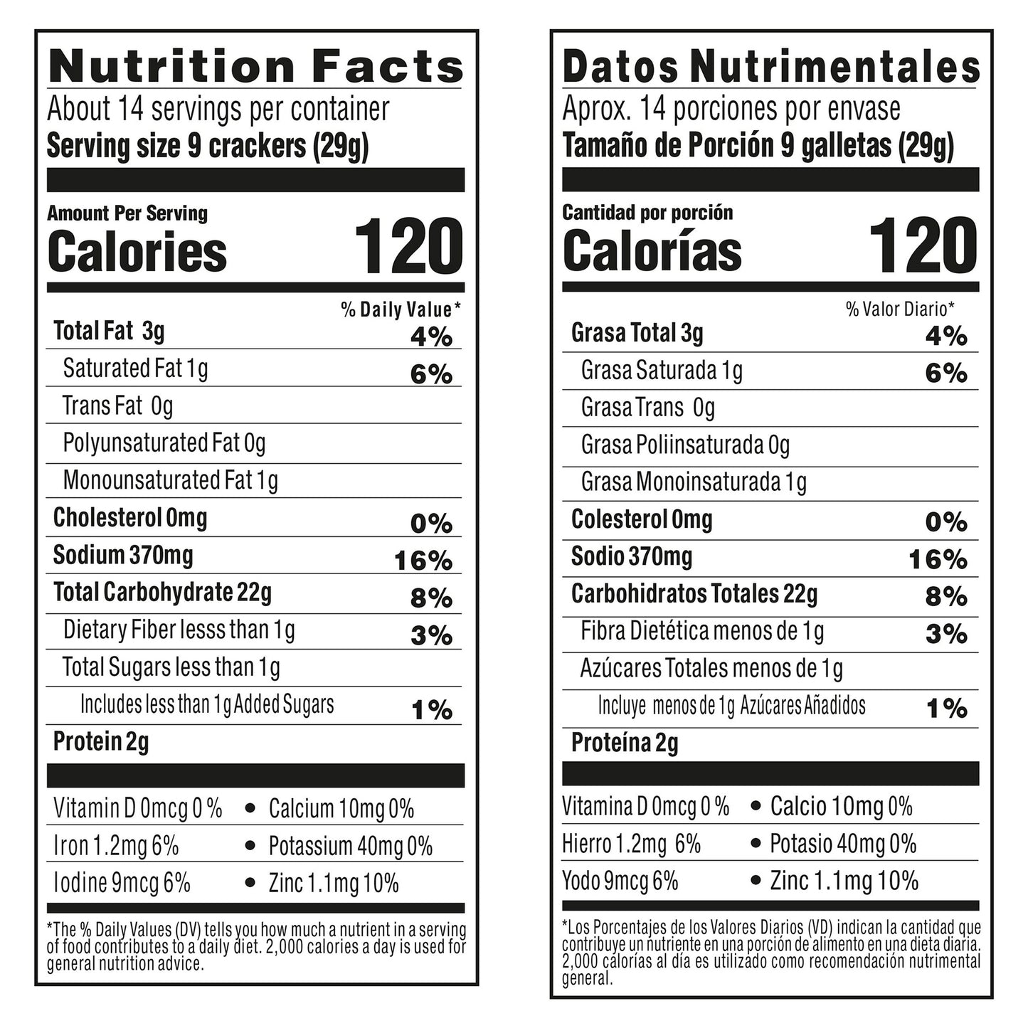 Gamesa Saladitas Saltine Crackers 7.3 Oz 2 Count