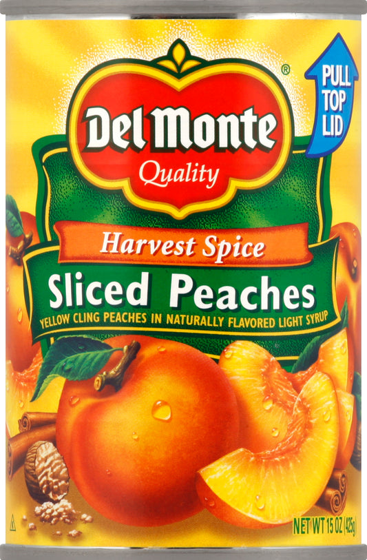 Del Monte DEL MONTE PEACH SLICE HRVST SPC 15 OZ