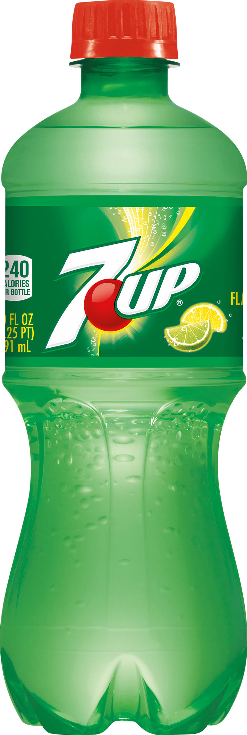 7-Up Lemon Lime Flavored Soda 20 fl oz Bottle