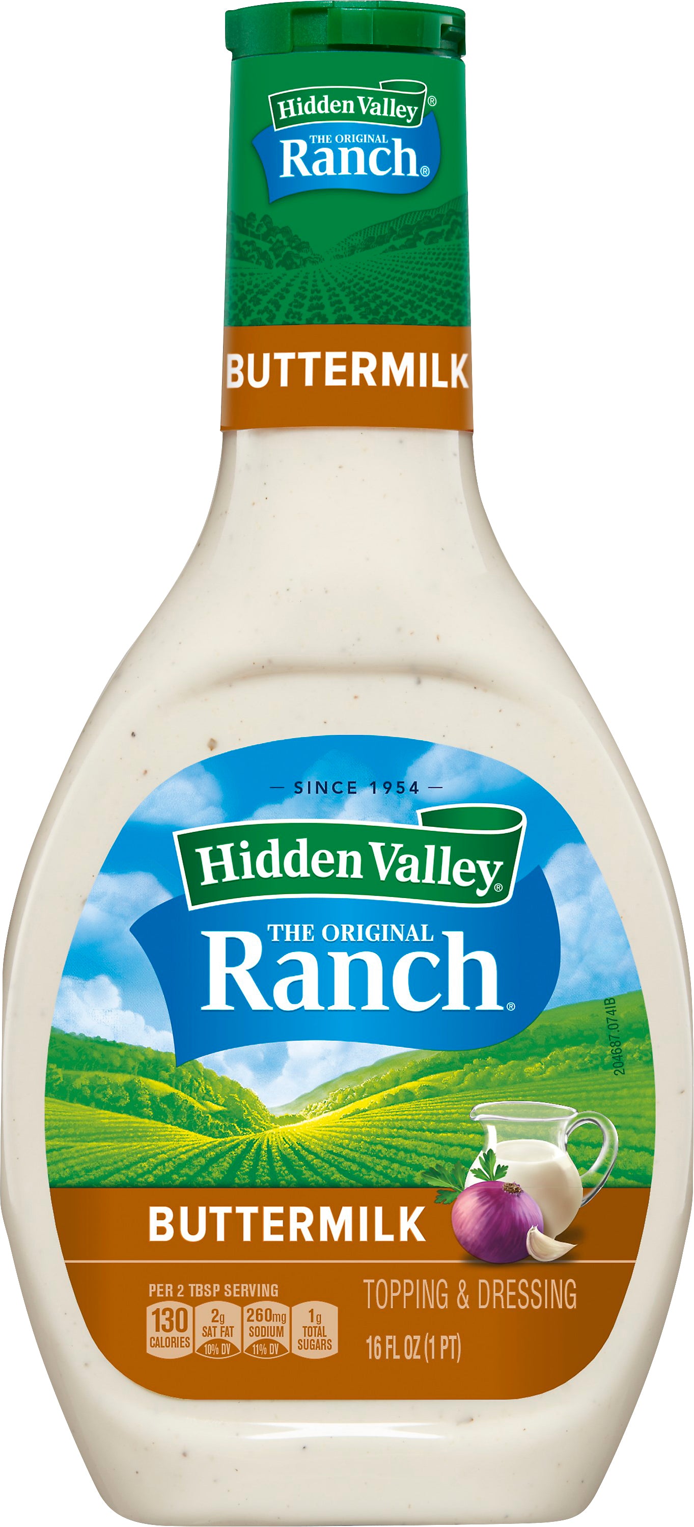 Hidden Valley The Original Ranch Buttermilk Topping & Dressing 16 oz