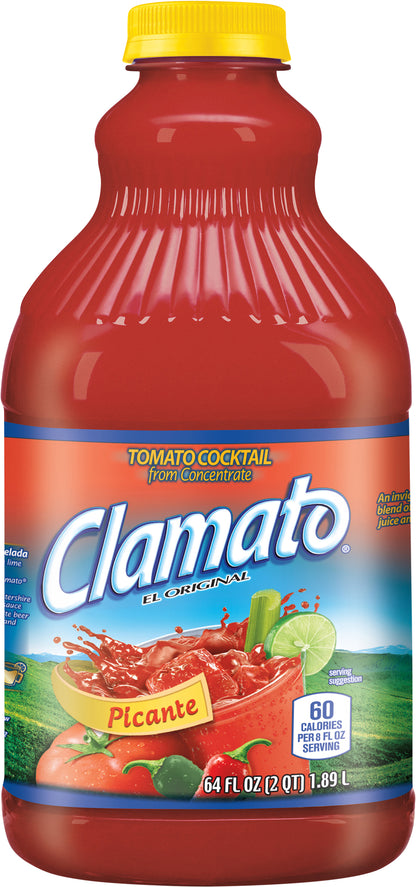 Clamato Picante Tomato Cocktail 64 fl oz Bottle