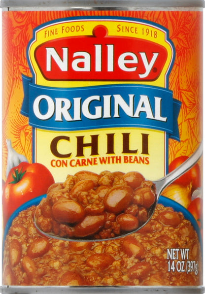 Nalley Chili Con Carne 14 oz