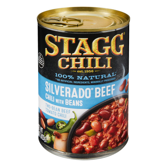 Stagg® Chili Silverado® Beef Chili with Beans 15 oz. Pull-Top Can