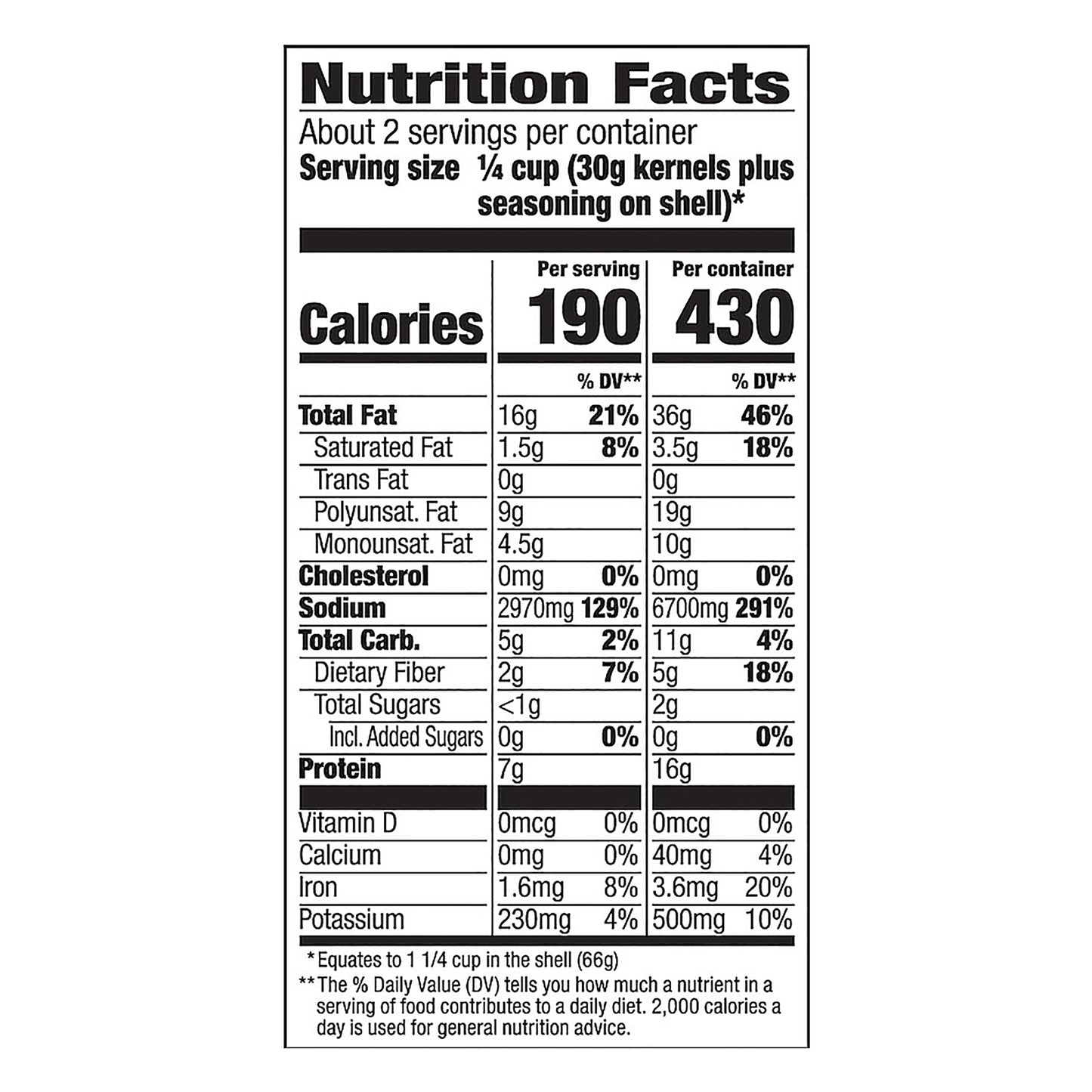 David Salted & Roasted Jumbo Ranch Flavored Sunflower Seeds 5.25 oz