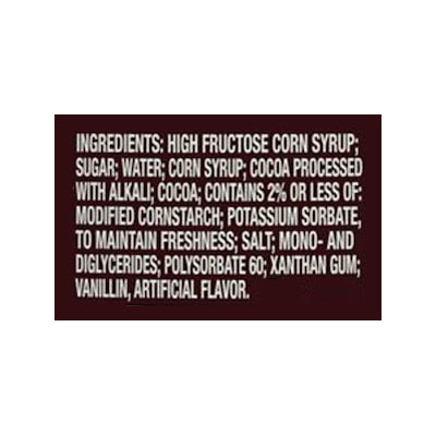 HERSHEY'S Sundae Dream Double Chocolate Syrup, Dessert, 15 oz, Bottle