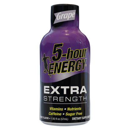 5-hour ENERGY® Shot, Extra Strength, Grape, 1.93 oz