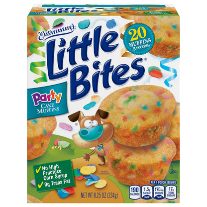Entenmann's Little Bites Party Cake Mini Muffin Pouches