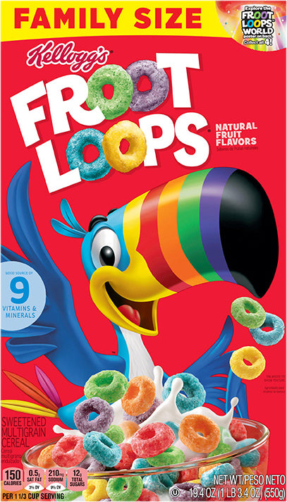 Froot Loops Family Size Cereal 19.4 oz