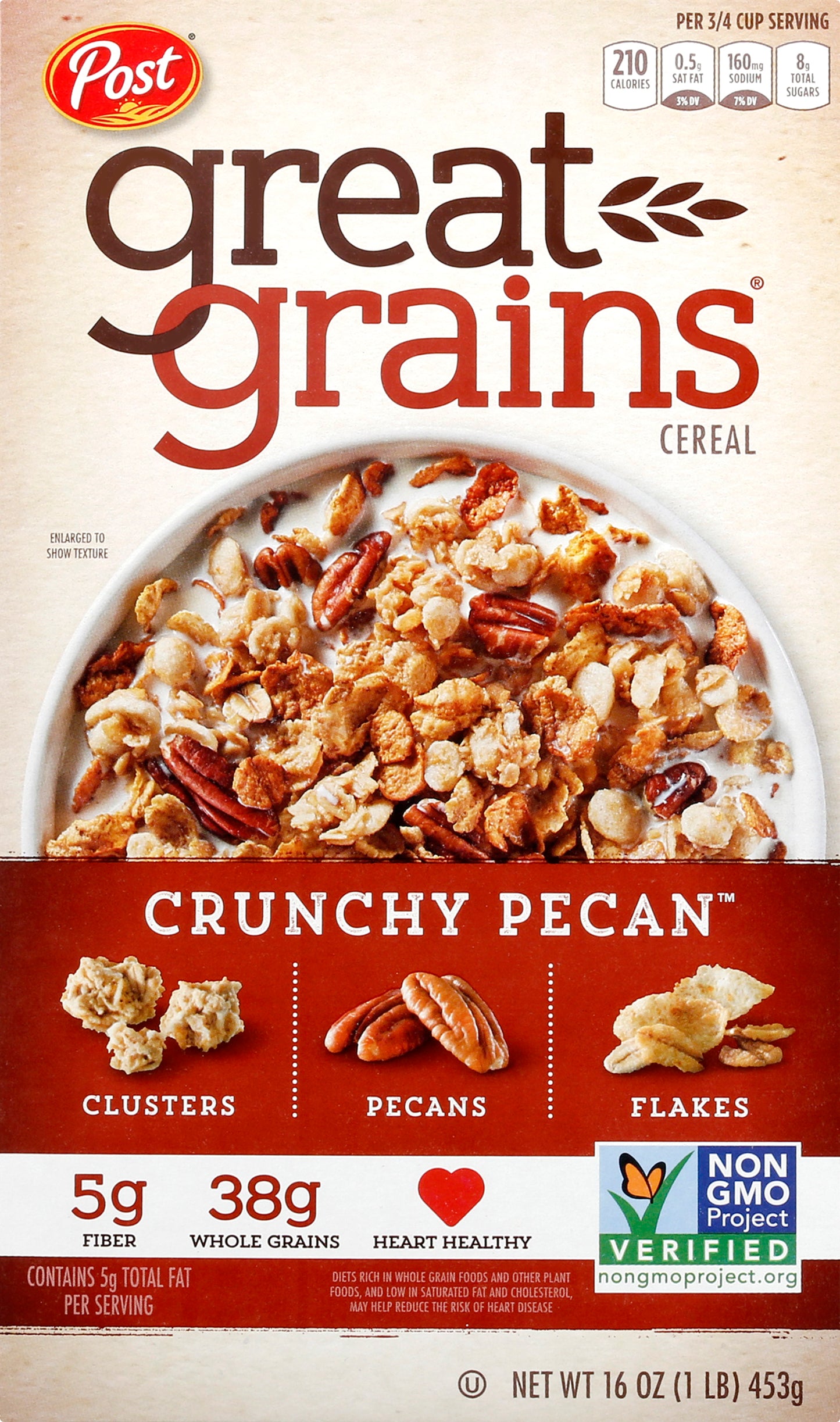 Great Grains Crunchy Pecan Cereal 16 oz