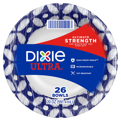 Dixie Ultra 20 Ounce Bowls 26 ea