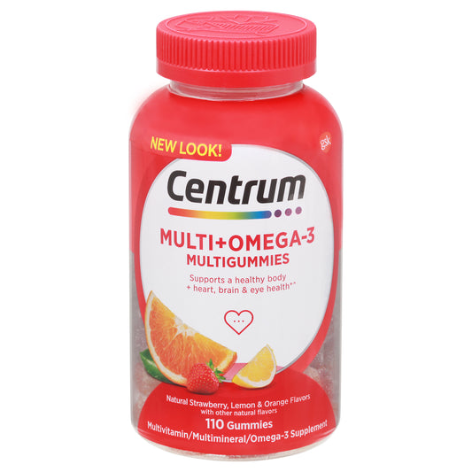 Centrum Multi + Omega-3 MultiGummies 110 ea
