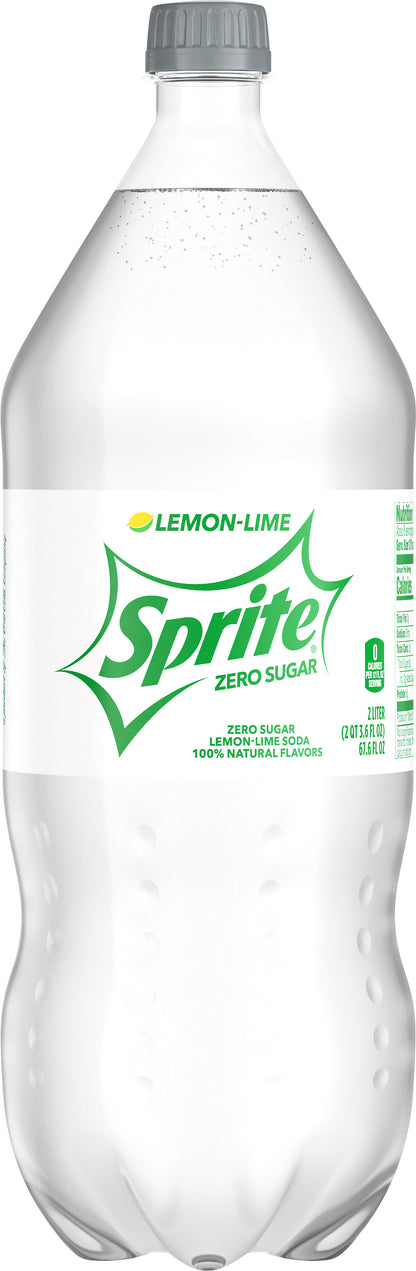 Sprite Zero Sugar Lemon-Lime Soda 2 lt