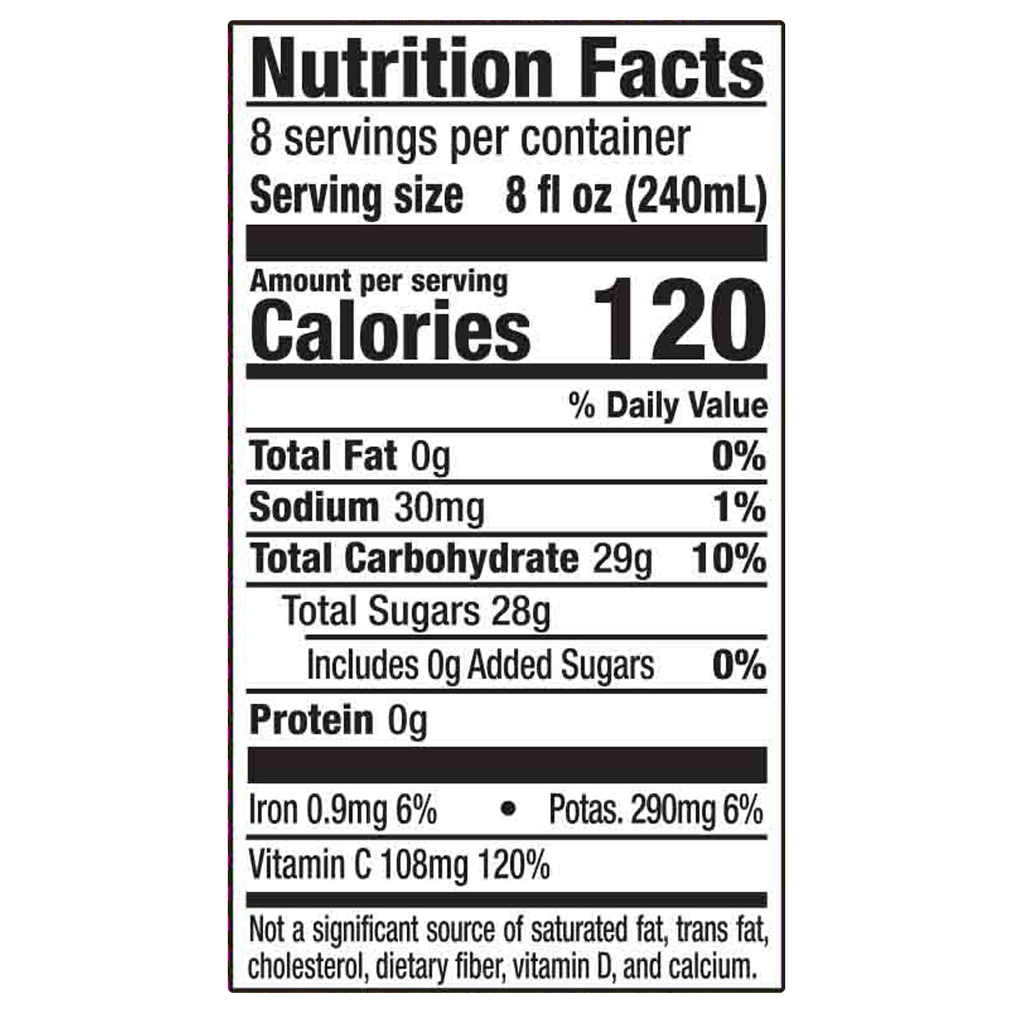 Mott's Apple 100% Juice 64 oz