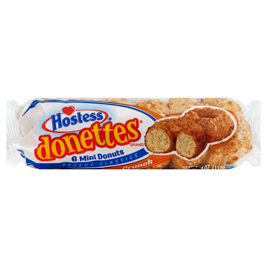 Hostess Donettes Donuts 6 ea