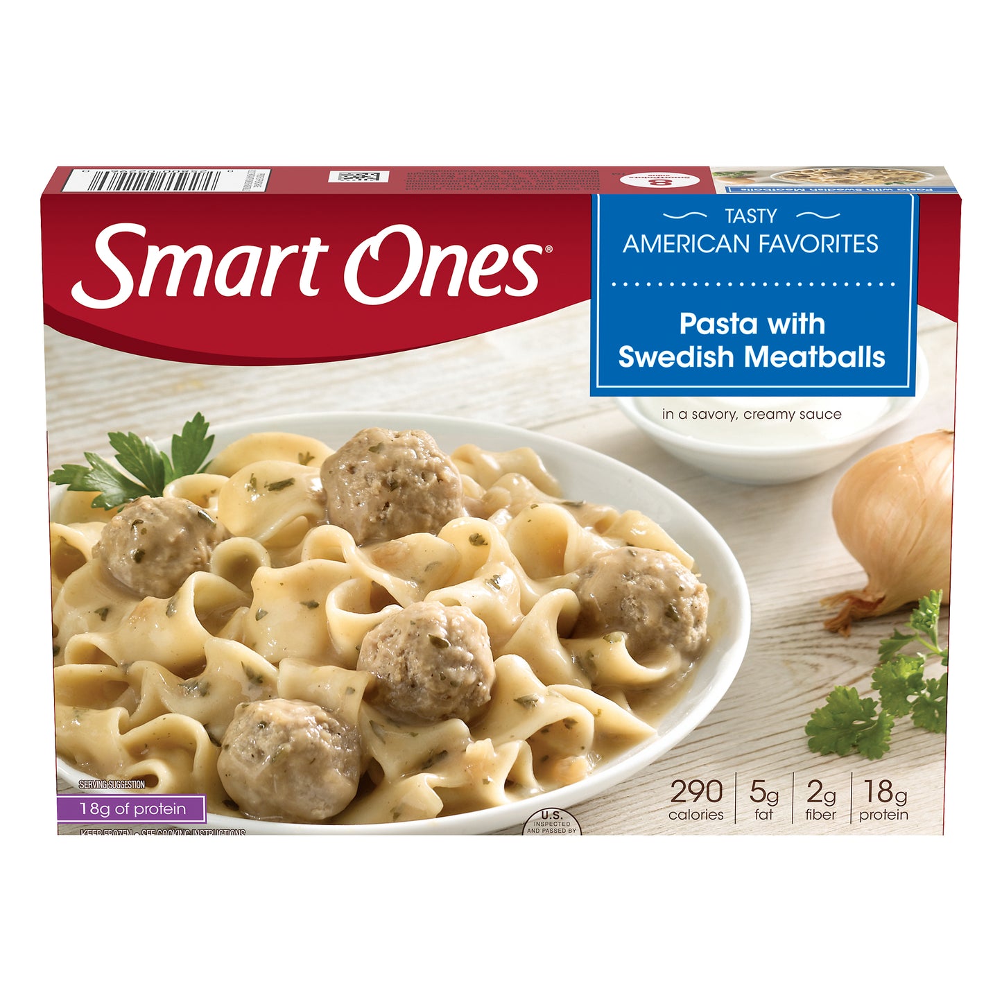 Smart Ones® Pasta with Swedish Meatballs 9.12 oz. Box