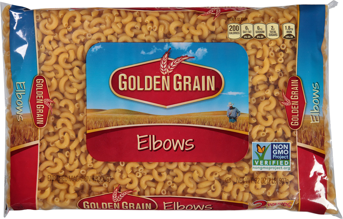 Golden Grain Elbows 32 oz