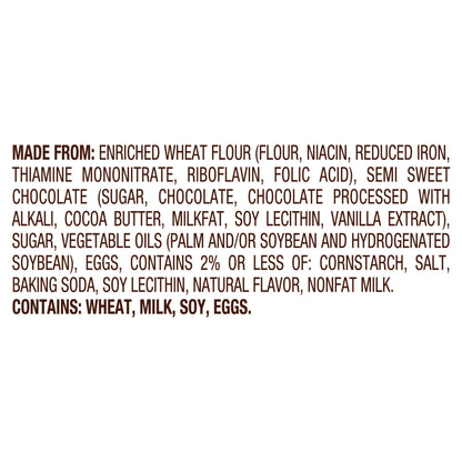Milano Distinctive Dark Chocolate Cookies 15 Cookies 15 ea