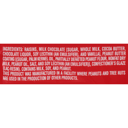 Sun-Maid Pure Milk Chocolate 'n Peanut Butter Covered Raisins 7 oz. Pack