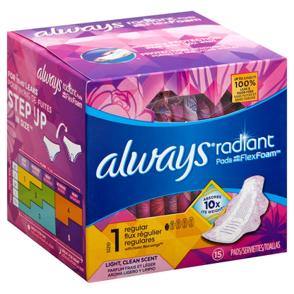 Always Pads 15 ea