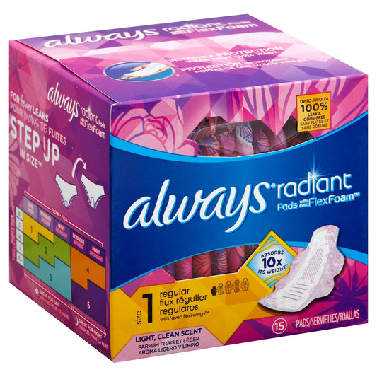 Always Pads 15 ea