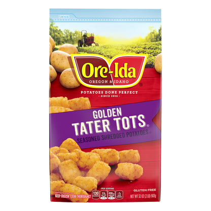 Ore-Ida Golden TATER TOTS, 32 oz Bag