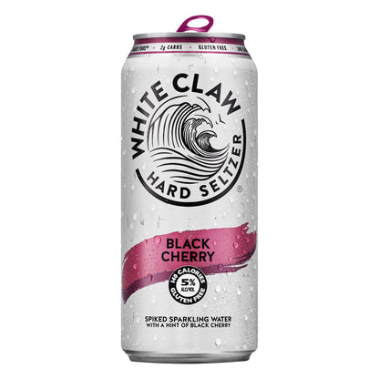 White Claw Black Cherry Hard Seltzer 1 pt