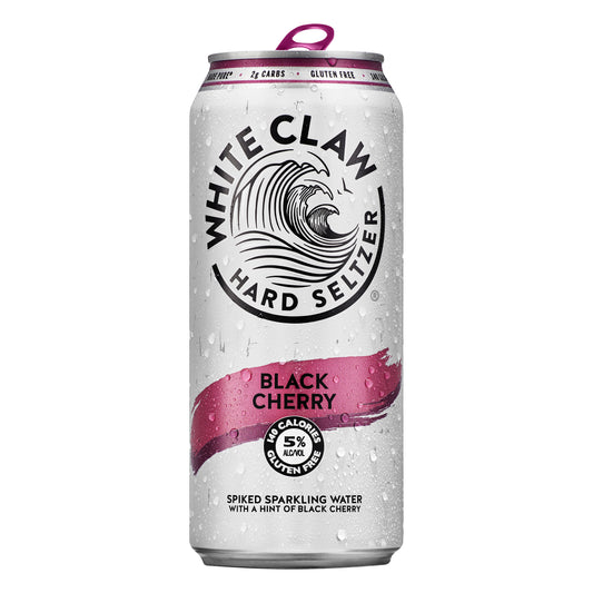 White Claw Black Cherry Hard Seltzer 1 pt