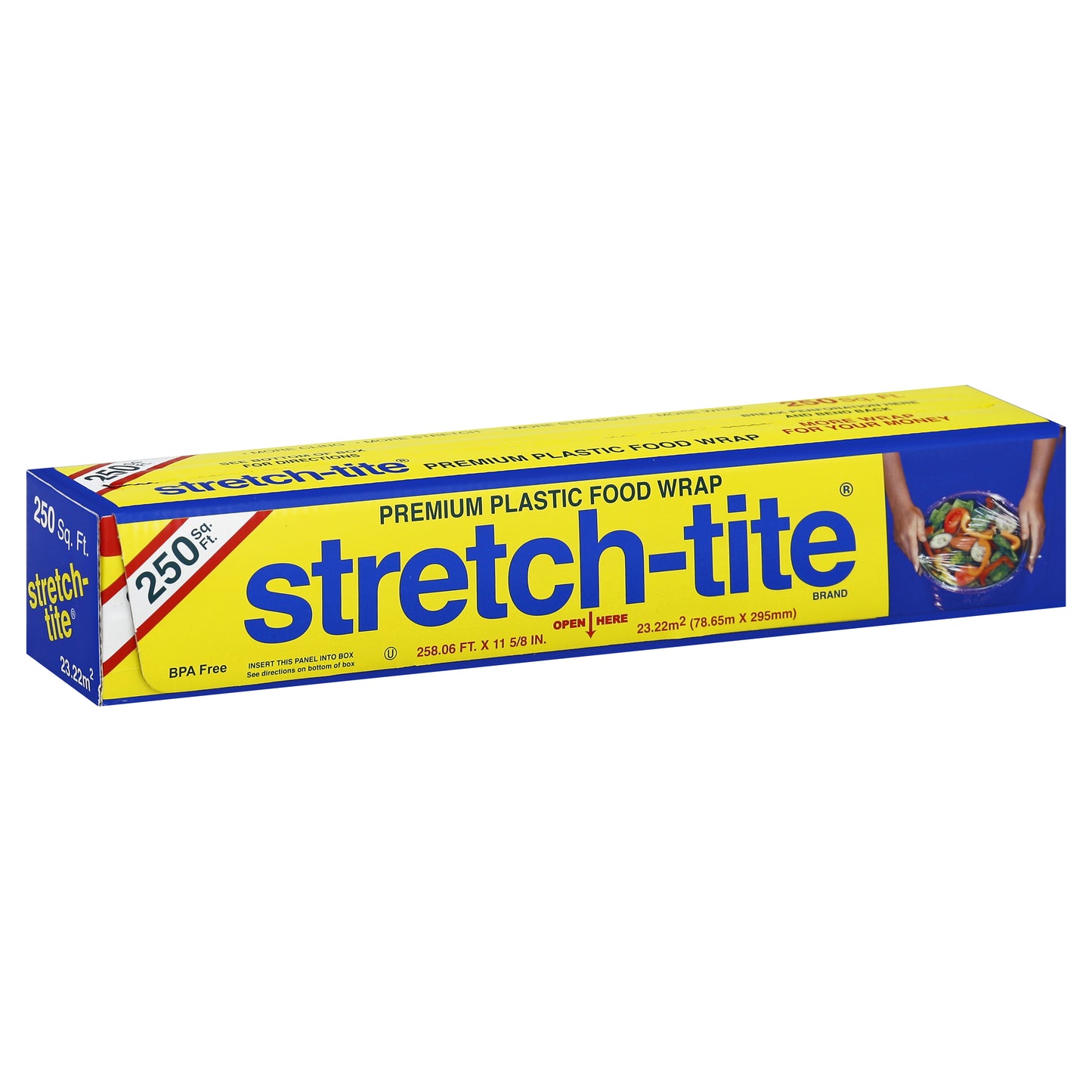 Stretch-tite Plastic Food Wrap 1 ea