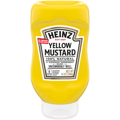 Heinz Yellow Mustard 14 oz. Bottle