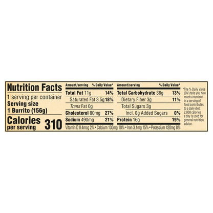Sweet Earth Baja Breakfast Burrito Film 5.5 oz