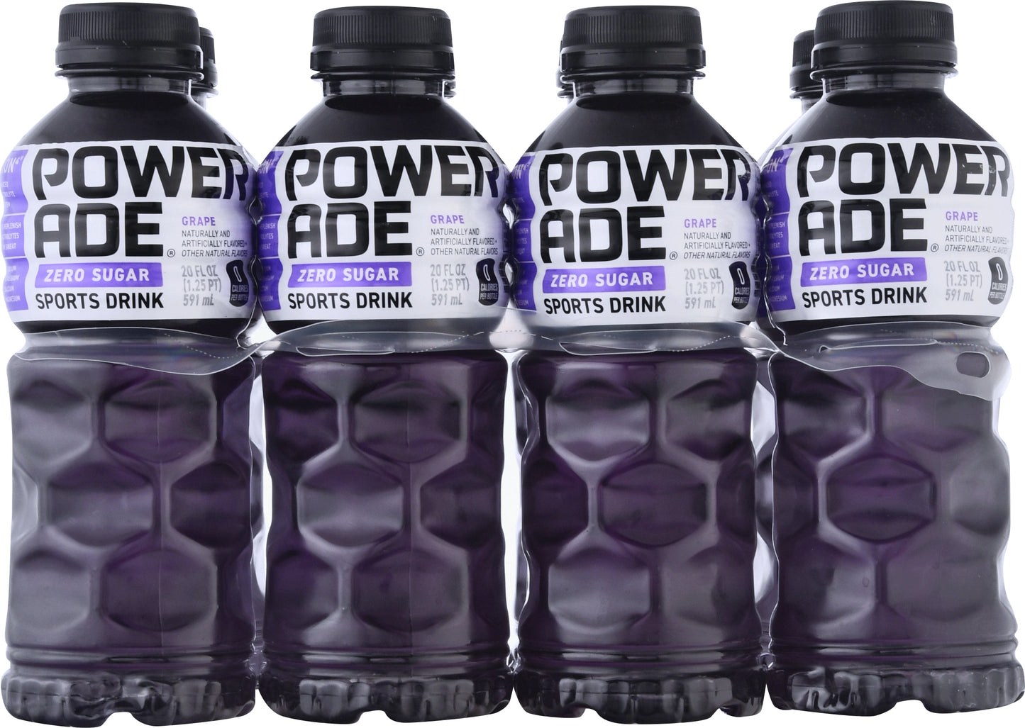 Powerade Zero Sugar Grape Sports Drink 8 ea