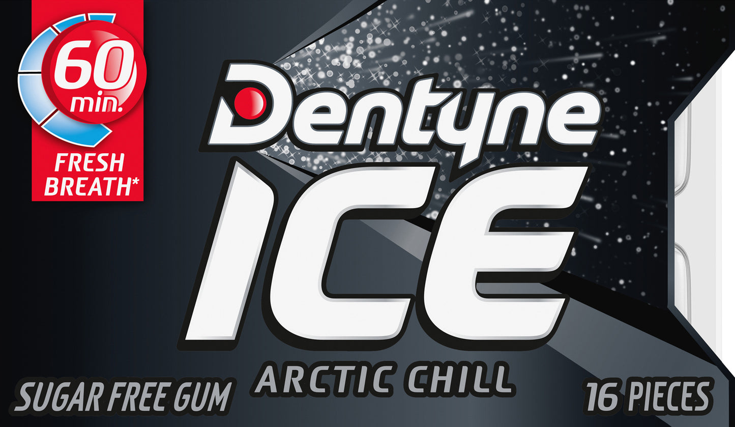 Dentyne Ice Sugar Free Artic Hill Gum 16 ea