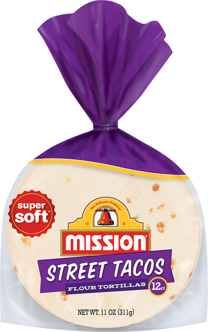 Mission Street Taco Flour Tortillas, 12 Count