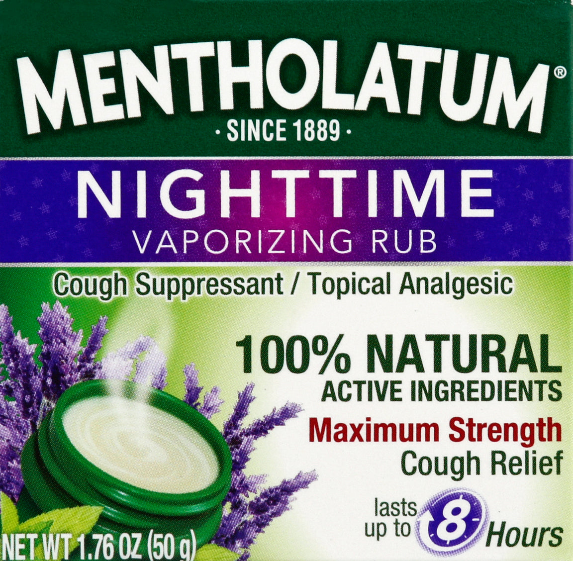 Mentholatum Vaporizing Rub 1.76 oz